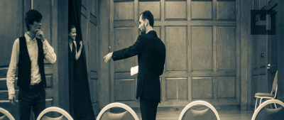 The Seagull - A photo from a rehearsal