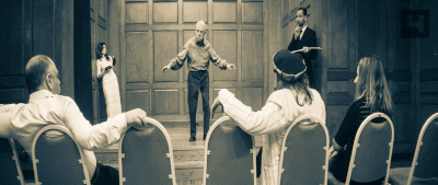 The Seagull - A photo from a rehearsal